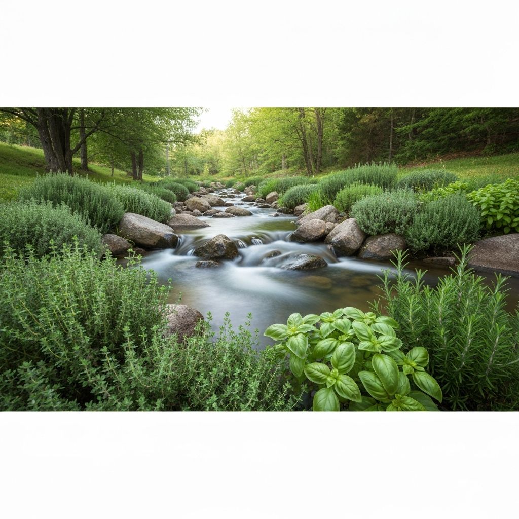 Natural wellness landscape